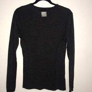 Long sleeve wool shirt.